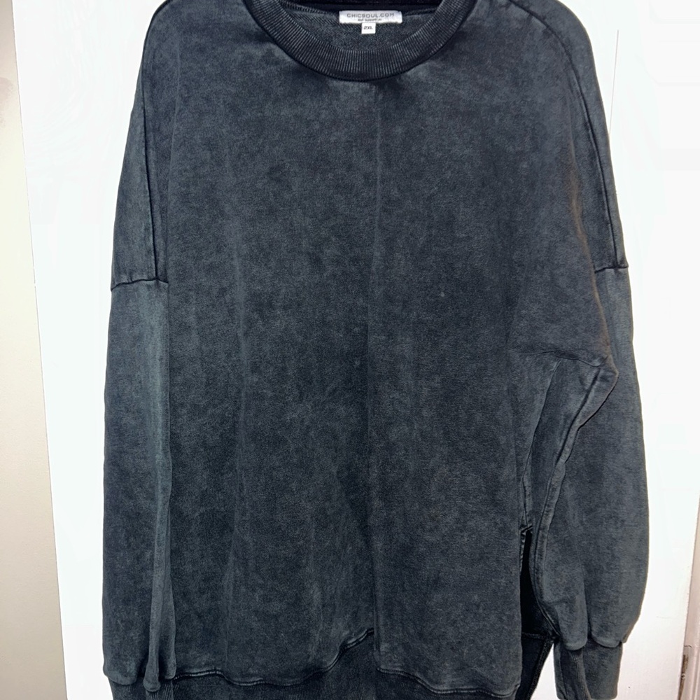 Washed Black Sweatshirt